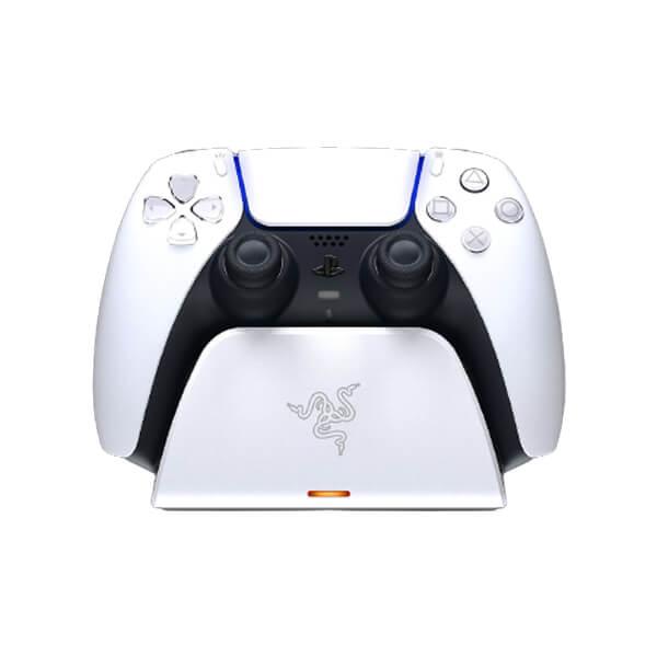 Razer Quick Charging Stand For PlayStation 5 DualSense Wireless Controller (White)