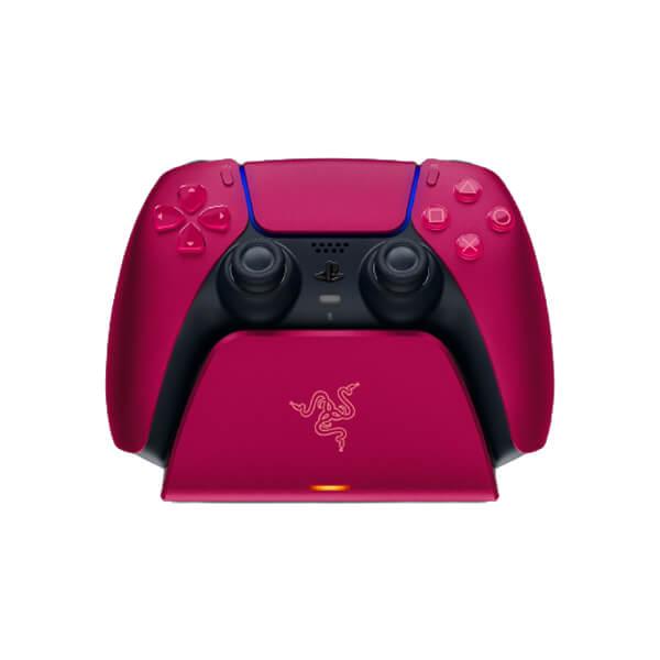 Razer Quick Charging Stand For PlayStation 5 DualSense Wireless Controller (Red)