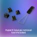 HyperX PBT Keycaps Full Key Set (Black)