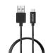 Honeywell USB 2.0 To Type C Non Braided cable (Black)