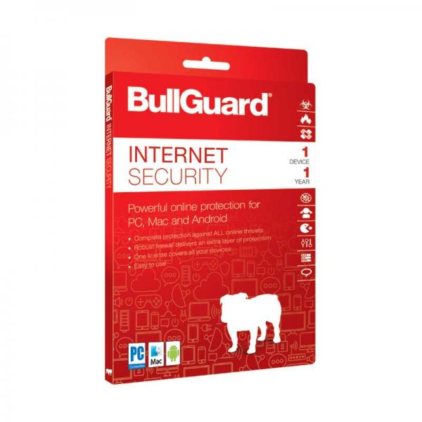 Bullguard 1 User 1 Year Antivirus Internet Security