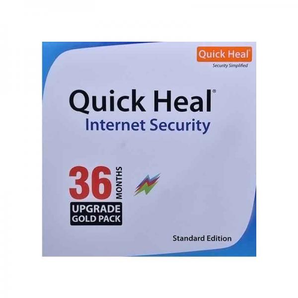 Quick Heal Renewal Internet Security 1 User 3 Year Antivirus (No DVD)