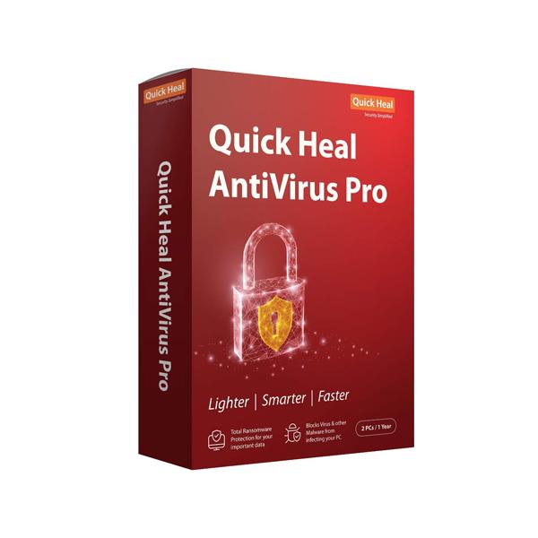 Quick Heal Pro 2 User 1 Year Antivirus