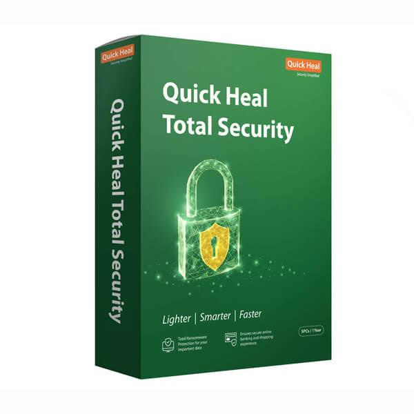 Quick Heal Total Security 5 User 1 Year Antivirus