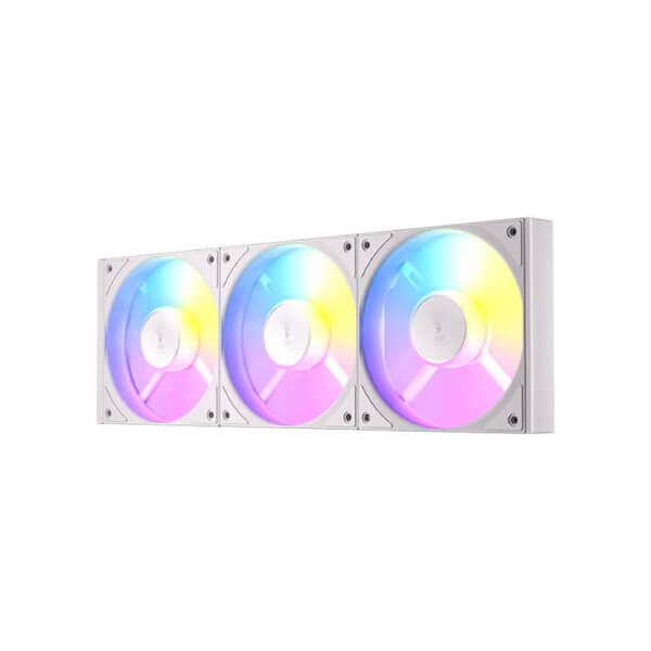 Antec Connect 120 Reverse ARGB White 120mm PWM Cabinet Fan (Triple Pack)