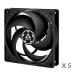 Arctic P12 PWM PST Black Cabinet Fan (Five Pack)