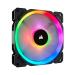 CORSAIR LL140 RGB - 140mm PWM Dual Light Loop RGB Cabinet Fan (Single Pack)