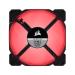 Corsair AF120 Red LED Cabinet Fan (Triple Pack)