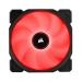 CORSAIR Air Series AF140 Red - 140mm Red LED Cabinet Fan (Dual Pack)