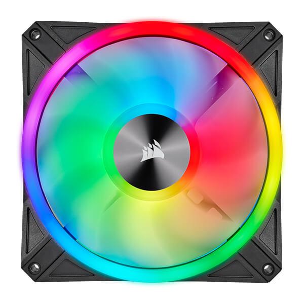Corsair iCUE QL120 RGB - 120mm PWM RGB Cabinet Fan (Single Pack)