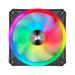 Corsair iCUE QL120 RGB - 120mm PWM RGB Cabinet Fan With Lighting Node Core (Triple Pack)