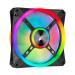 Corsair iCUE QL140 RGB - 140mm PWM RGB Cabinet Fan With Lighting Node Core (Dual Pack)