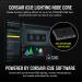 CORSAIR iCUE SP140 RGB ELITE Performance 140mm PWM Dual Fan Kit with Lighting Node CORE