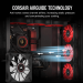 Corsair ML120 LED Elite 120mm Magnetic Levitation Red LED Cabinet Fan with AirGuide - Single Pack (CO-9050120-WW)