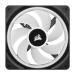 Corsair iCUE Link QX120 RGB Black 120mm PWM Cabinet Fan Starter Kit with iCUE Link System Hub (Triple Pack)