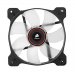 Corsair Air Series SP120 Red - 120mm High Static Pressure Red LED Cabinet Fan (Single Pack)