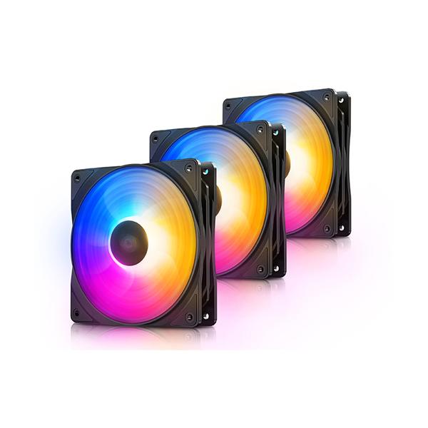 Deepcool RF120 FS LED Cabinet Fan (Triple Pack)