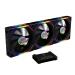 Gamdias Aeolus P2-1203U 120mm ARGB Cabinet Fan (Triple Pack)