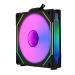 Lian Li UNI Fan SL-INF Reverse Blade Black 120mm Cabinet Fan (Single Pack)