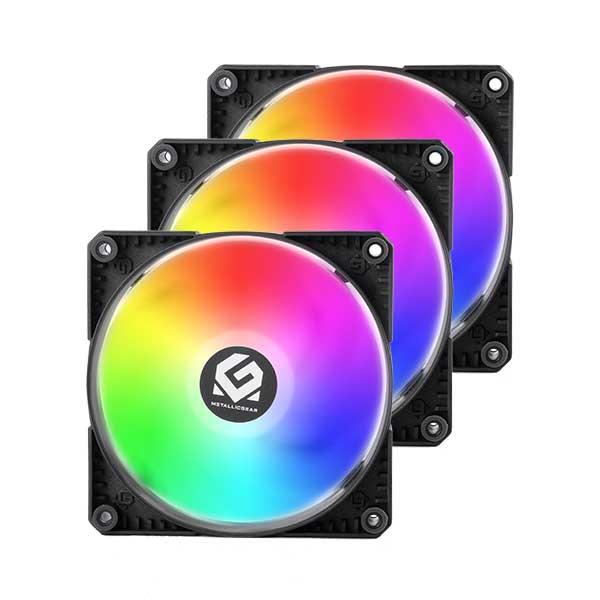 Phanteks Metallicgear Skiron RGB 120mm RGB Cabinet Fan (Triple Pack)