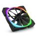 Nzxt Aer RGB 2 Starter Kit 140mm PWM RGB Black Cabinet Fan With RGB Controller (Twin Pack)