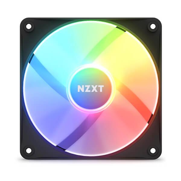 Nzxt F120 RGB Core - 120mm PWM RGB Black Cabinet Fan (Single Pack)
