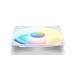 Nzxt F120 RGB Core 120mm Cabinet Fan - White (Single Pack)