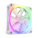 Nzxt F120 RGB Duo White 120mm Cabinet Fan With RGB Controller (Triple Pack)