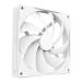 NZXT F140Q Quiet Airflow White Cabinet Fan (Single Pack)