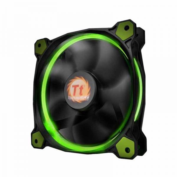 Thermaltake Riing 14 - 140MM High Static Pressure Cabinet Fan With Green LED