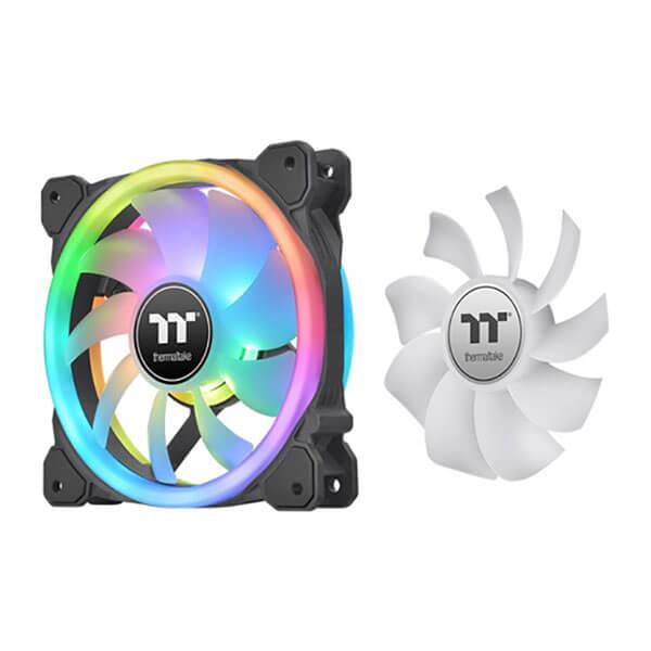 Thermaltake Swafan 12 RGB 120mm Cabinet Fan With Controller (Triple Pack)