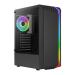 AeroCool Bionic RGB (ATX) Mid Tower Cabinet With Tempered Glass Side Panel And RGB Controller (Black)