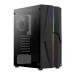 AeroCool Mecha RGB (ATX) Mid Tower Cabinet With Tempered Glass Side Panel And RGB Controller (Black)