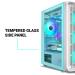 Ant Esports 205 Mini 6F ARGB (M-ATX) Mini Tower Cabinet (White)