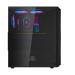 Ant Esports 220 Air Auto RGB (ATX) Mid Tower Cabinet With Tempered Glass Side Panel (Black)
