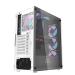 Ant Esports 220 Air Auto RGB (ATX) Mid Tower Cabinet With Tempered Glass Side Panel (White)