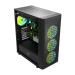 Ant Esports 250 Air Auto RGB (ATX) Mid Tower Cabinet With Tempered Glass Side Panel (Black)