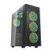 Ant Esports 250 Air Auto RGB (ATX) Mid Tower Cabinet With Tempered Glass Side Panel (Black)
