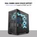 Ant Esports 621 C3 ARGB (ATX) Mid Tower Cabinet (Black)