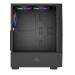 Ant Esports ICE-100 Auto RGB (ATX) Mid Tower Cabinet With 4 Pre-Installed Fan and Tempered Glass Side Panel (Black)