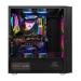 Ant Esports ICE-511MT Auto RGB (ATX) Mid Tower Cabinet With Tempered Glass Side Panel And Controller (Black)