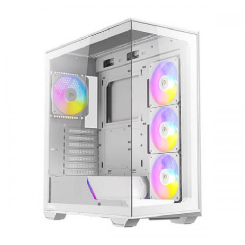 Buy Antec C3 ARGB White Mid Tower Cabinet at best price-Mdcomputers.i