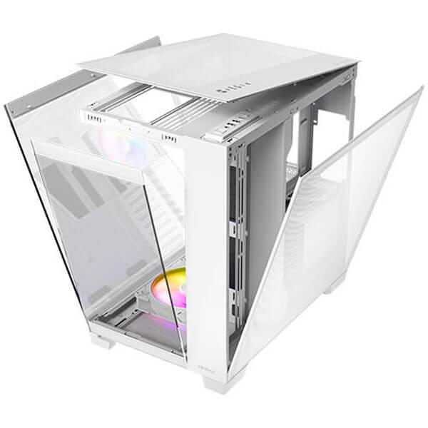 Buy Antec C8 ARGB White Cabinet at best price-Mdcomputers.in