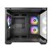 Antec CX600M Wood ARGB M-ATX Mini Tower Case (Black)