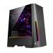 Antec Dark Phantom DP501 (ATX) Mid Tower Cabinet With Tempered Glass Side Panel And RGB Controller (Black)