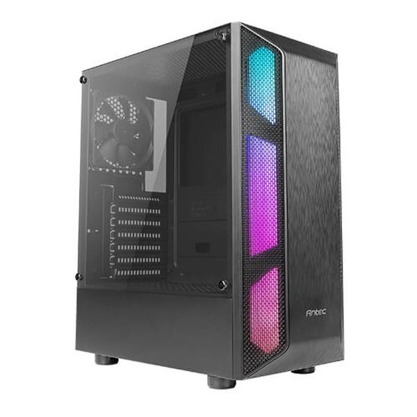 Antec NX250 ARGB (ATX) Mid Tower Cabinet With Tempered Glass Side Panel (Black)