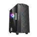 Chiptronex SPLINE RGB (ATX) Mid Tower Cabinet With Tempered Glass Side Panel (Black)