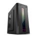 Circle Radient 3.0 with SMPS (M-ATX) Mini Tower Cabinet (Black)