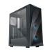 Cooler Master CMP 520 ARGB (ATX) Mid Tower Cabinet with Tempered Glass Side Panel and ARGB Controller (Black)