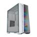 Cooler Master MasterBox 520 Mesh ARGB (E-ATX) Mid Tower Cabinet with Tempered Glass Side Panel and ARGB/PWM Hub (White)